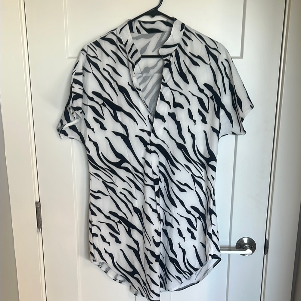 Urbanic Black and White animal print Dress